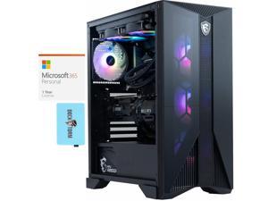 MSI Aegis RS 12TF-254US Gaming & Entertainment Desktop PC (Intel i7-12700K 12-Core, GeForce RTX 3080 Ti, 32GB DDR5 4800MHz RAM, Win 11 Home) with Microsoft 365 Personal , Hub