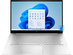 HP ENVY 17t Home & Business Laptop (Intel i7-1195G7 4-Core, 17.3" 60Hz Touch Full HD (1920x1080), Intel Iris Xe, 16GB RAM, 512GB PCIe SSD, Backlit KB, Wifi, USB 3.2, HDMI, Webcam, Win 11 Pro)