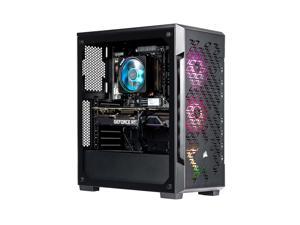 Velztorm Fultix Custom Built Gaming Desktop PC (AMD Ryzen 5-5500 6-Core, GeForce RTX 3070, 16GB RAM, 1TB PCIe SSD + 1TB HDD (3.5), Wifi, USB 3.2, HDMI, Bluetooth, Win 10 Pro)