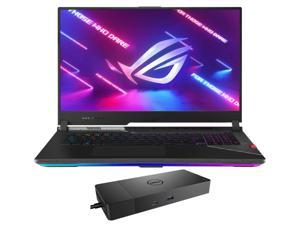 ASUS ROG Strix Scar 17 G733ZS Gaming & Entertainment Laptop (Intel i9-12900H 14-Core, 17.3" 240Hz 2K Quad HD (2560x1440), GeForce RTX 3080, Win 11 Home) with Thunderbolt Dock WD19TBS