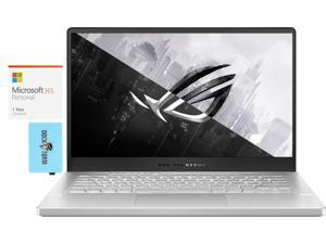 ASUS ROG Zephyrus G14 GA401Q Gaming & Entertainment Laptop (AMD Ryzen 7 5800HS 8-Core, 14.0" 144Hz Full HD (1920x1080), GeForce RTX 3060, 16GB RAM, Win 11 Home) with Microsoft 365 Personal , Hub