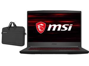 MSI GF63 Thin Gaming & Entertainment Laptop (Intel i5-10500H 6-Core, 15.6" 144Hz Full HD (1920x1080), Nvidia RTX 3050, 16GB RAM, 1TB PCIe SSD, Backlit KB, Wifi, Win 11 Pro) with Topload Bag