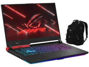 ASUS ROG Strix G15 Advantage Edition Gaming Laptop (AMD Ryzen 9 5980HX  8-Core, 15.6" 165Hz 2K Quad HD (2560x1440), AMD RX 6800M, 16GB RAM, 512GB SSD, Win 11 Home) with Travel & Work Backpack