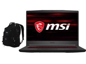MSI GF63 Thin Gaming & Entertainment Laptop (Intel i5-10500H 6-Core, 15.6" 144Hz Full HD (1920x1080), Nvidia RTX 3050, 16GB RAM, 1TB PCIe SSD, Win 11 Pro) with Travel & Work Backpack
