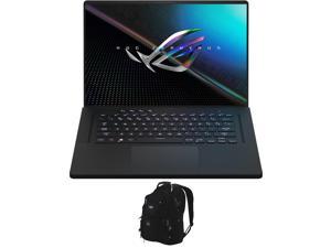 ASUS ROG Zephyrus M16 Gaming Laptop (Intel i7-12700H 14-Core, 16.0" 165Hz Wide UXGA (1920x1200), NVIDIA GeForce RTX 3060, 16GB DDR5 4800MHz RAM, 512GB SSD, Win 11 Home) with Travel & Work Backpack