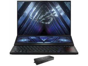 ASUS ROG Zephyrus Duo 16 Gaming & Entertainment Laptop (AMD Ryzen 9 6900HX 8-Core, 16.0" 165Hz Wide QXGA (2560x1600), GeForce RTX 3070 Ti, 64GB DDR5 4800MHz RAM, Win 11 Pro) with WD19S 180W Dock