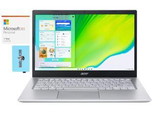 Acer Aspire 5 Home  Business Laptop Intel i51135G7 4Core 140 60Hz Full HD 1920x1080 Intel Iris Xe 12GB RAM 512GB SSD Backlit KB Wifi Win 11 Home with Microsoft 365 Personal  Hub