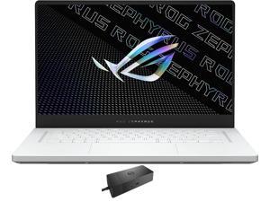ASUS ROG Zephyrus G15 Gaming & Entertainment Laptop (AMD Ryzen 9 5900HS 8-Core, 15.6" 165Hz 2K Quad HD (2560x1440), NVIDIA RTX 3080 Max-Q, 32GB RAM, Win 10 Pro) with WD19S 180W Dock