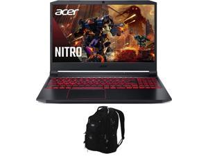 Acer Nitro 5 Gaming & Entertainment Laptop (Intel i5-10300H 4-Core, 15.6" 144Hz Full HD (1920x1080), GeForce GTX 1650, 8GB RAM, 256GB SSD, Backlit KB, Win 11 Home) with Travel & Work Backpack