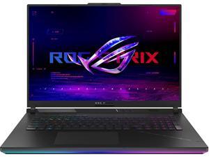 ASUS ROG Strix SCAR 184 240Hz WQXGA Gaming Laptop Intel i913980HX 24Core GeForce RTX 4090 16GB 32GB DDR5 RGB Backlit KYB Thunderbolt 4 WiFi 6 Win11Pro