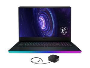 MSI GE76 Raider 12UE871 Gaming  Entertainment Laptop Intel i912900H 14Core 173 144Hz Full HD 1920x1080 GeForce RTX 3060 16GB DDR5 4800MHz RAM Win 11 Home with G2 Universal Dock