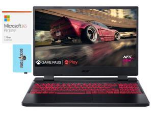 Acer Nitro 5 Gaming  Entertainment Laptop AMD Ryzen 7 6800H 8Core 156 165Hz 2K Quad HD 2560x1440 NVIDIA GeForce RTX 3070 Ti Win 11 Home with Microsoft 365 Personal  Dockztorm Hub
