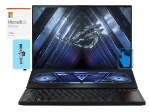 ASUS ROG Zephyrus Duo 16 Gaming  Entertainment Laptop AMD Ryzen 7 6800H 8Core 160 165Hz Touch Wide UXGA 1920x1200 Win 11 Home with Microsoft 365 Personal  Dockztorm Hub