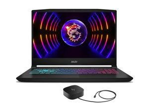 MSI Katana 15 Gaming  Entertainment Laptop Intel i712650H 10Core 156 144Hz Full HD 1920x1080 GeForce RTX 4070 64GB DDR5 4800MHz RAM 1TB PCIe SSD Win 10 Pro with G5 Essential Dock