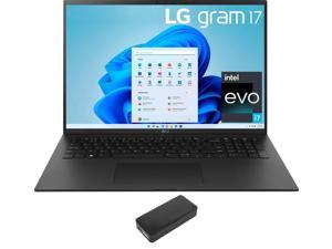 LG Gram 17ZB90R Home  Business Laptop Intel i71360P 12Core 170 60 Hz Wide QXGA 2560x1600 Intel Iris Xe 16GB RAM 512GB SSD Backlit KB Wifi USB 32 HDMI Win 11 Home with DV4K Dock