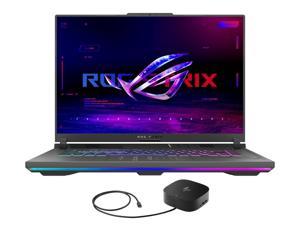 ASUS ROG Strix G16 Gaming  Entertainment Laptop Intel i913980HX 24Core 160 240 Hz Wide QXGA 2560x1600 GeForce RTX 4060 16GB DDR5 4800MHz RAM Win 11 Home with G2 Universal Dock