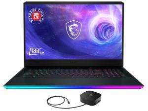 MSI Raider GE76 Gaming Laptop Intel i712700H 14Core 173 144 Hz Full HD 1920x1080 NVIDIA GeForce RTX 3060 16GB DDR5 4800MHz RAM Win 11 Home with G2 Universal Dock