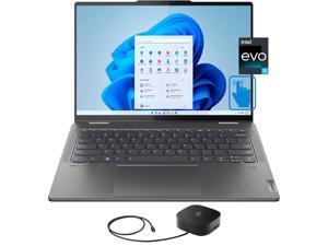 Lenovo Yoga 7i Home  Entertainment 2in1 Laptop Intel i51335U 10Core 140 60 Hz Touch 2240x1400 Intel Iris Xe 8GB LPDDR5 5200MHz RAM 512GB SSD Win 11 Home with G2 Universal Dock