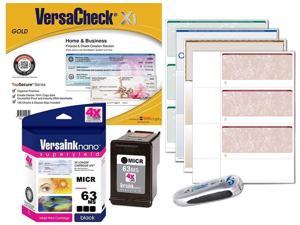 VersaCheck 63 MICR Ink Check Printer Conversion Kit, MICR Black