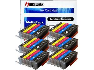 INK4WORK 30 Pack Compatible Ink Cartridge Replacement for Canon PGI250XL PGI250 XL CLI251XL CLI251 XL for use with Pixma MX722 MX922 MG5620 MG5420 MG5422 MG5520 MG5522 MG6620 iX6820 iP7220