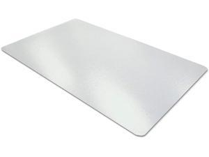 Clear Desk Pad Aisakoc 23.6x15.8 Non-Slip Textured PVC Soft Desk Writing Mat Round Edges Desk Protector 