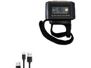 NAFVJGS ZH-2400 1D 2D QR, Portable Bluetooth Scanner,Barcode Scanner, Barcode Reader,Wireless + Bluetooth + Wired 3 in 1