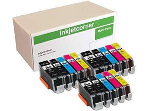 Inkjetcorner Compatible Ink Cartridges Replacement for PGI-280XXL CLI-281XXL PGI 280 XXL CLI 281 for use with TR8620 TR8622 TS6320 TR8520 TS6120 TS6220 TR7520 TS9520 TS702 15-Pack 