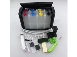 UPink Continuous Ink Supply System CISS Ink Tank DIY Kits for HP 21 22 60XL 61XL 62XL 63XL 64XL 65XL 92XL 94XL 901XL 56XL 57XL 58XL 650XL 652XL Ink Cartridge