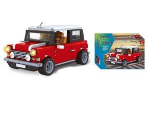 Toys Red City Car Mini Building Blocks Set - 1014 pcs