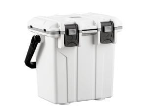 Monoprice 20 Quart Cooler With Built-In Bottle Opener, 4 Cup Holders, Anti-slip Base - Pure Outdoor Collection Monoprice 20 Quart Cooler With Built-In Bottle Opener, 4 Cup Holders, Anti-slip Base - Pure Outdoor Collection