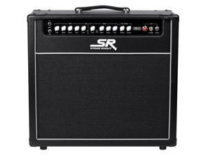Monoprice SB12 50-Watts All Tube 2-channel 1x12 Guitar Amp Combo with Spring Reverb, Clean and Overdrive Channels, Powerful - Stage Right Series