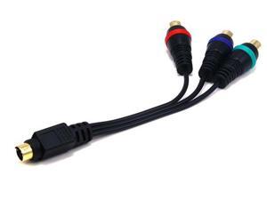 MDIN7 to 3-RCA Component Cable for Infocus Projector MDIN7 to 3-RCA Component Cable for Infocus Projector