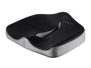 Monoprice Memory Foam Ergonomic Seat Cushion, Soft, Posture Sciatica Back Lumbar Spine Pain Relief Orthopedic Office Car Chair Washable - Workstream Collection