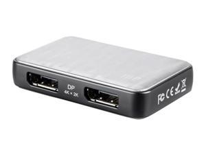 Monoprice Thunderbolt 3 Mobile Dual DisplayPort Output Adapter - Black With 4K@60Hz Dual & 5K@60Hz Single Display Monoprice Thunderbolt 3 Mobile Dual DisplayPort Output Adapter - Black With 4K@60Hz Dual & 5K@60Hz Single Display