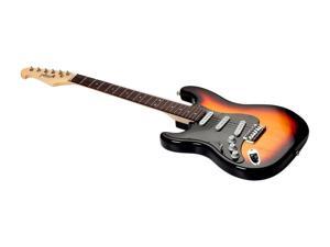 Monoprice Indio Cali Classic Lefty Electric Guitar - Sunburst, With Gig Bag Monoprice Indio Cali Classic Lefty Electric Guitar - Sunburst, With Gig Bag