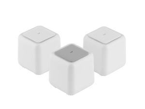 Monoprice Whole Home Mesh Wi-Fi System, Wi-Fi Router and 2 Satellite Extenders, by Touch Link Technology Covers Entire Home up to 4500 sq. ft. Monoprice Whole Home Mesh Wi-Fi System, Wi-Fi Router and 2 Satellite Extenders, by Touch Link Technology Covers Entire Home up to 4500 sq. ft.
