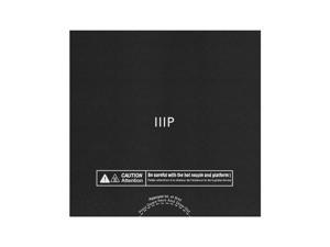 Monoprice Replacement Flexible Build Plate - Black For Use With All Models of The MP Voxel 3D Printer