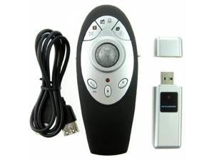 Nicebee USB Wireless Multimedia Remote Pointer Presenter Trackball Mouse for PC Laptop