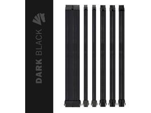 Asiahorse Customization Mod Sleeve Extension Power Supply Cable Kit 18AWG ATX/EPS/8-pin PCI-E/6-pin PCI-E (Black) Asiahorse Customization Mod Sleeve Extension Power Supply Cable Kit 18AWG ATX/EPS/8-pin PCI-E/6-pin PCI-E (Black)