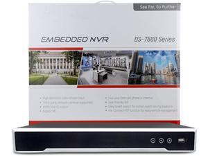 HIKVISION 16-Channel PoE 4K Network Video Recorder NVR, Embedded Plug & Play DS-7616NI-K2/16P HIKVISION 16-Channel PoE 4K Network Video Recorder NVR, Embedded Plug & Play DS-7616NI-K2/16P