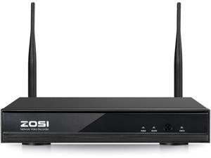 ZOSI Wireless Security Cameras System, H.265+ 8CH 1080P HD Network IP NVR No Hard Drive, Only NVR ZOSI Wireless Security Cameras System, H.265+ 8CH 1080P HD Network IP NVR No Hard Drive, Only NVR