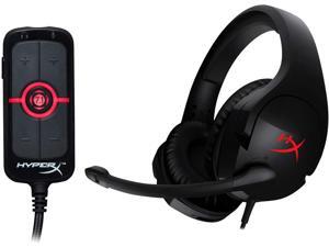 HyperX Cloud Stinger - Gaming Headset and HyperX Amp USB Sound Card - Virtual 7.1 Surround Sound HyperX Cloud Stinger - Gaming Headset and HyperX Amp USB Sound Card - Virtual 7.1 Surround Sound