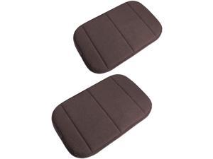 7.9 x 11.8 Inch Hatisan Premium Memory Cotton Desktop Keyboard Arm Rest Support Mat for Office Home Laptops Khaki 2 Pack Portable Computer Elbow Wrist Pad More Comfort & Less Strain 