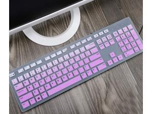 Keyboard Protector Skin Cover Compatible with Dell Desktop KM636 KB216 Keyboard, Dell Optiplex 5250 3050 3240 5460 7450 7050, Dell Inspiron AIO 3475 3670 3477 All-in one Desktop Keyboard (Purple Ombre Keyboard Protector Skin Cover Compatible with Dell Desktop KM636 KB216 Keyboard, Dell Optiplex 5250 3050 3240 5460 7450 7050, Dell Inspiron AIO 3475 3670 3477 All-in one Desktop Keyboard (Purple Ombre