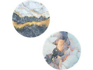 2Pcs Marble Mouse Pad,White & Gold Marble Mousepad, Cute Round Mouse Pad with Durable Stitched Edges,Non-Slip Rubber Base/Waterproof Office Mouse Pad, 7.9 inch 2Pcs Marble Mouse Pad,White & Gold Marble Mousepad, Cute Round Mouse Pad with Durable Stitched Edges,Non-Slip Rubber Base/Waterproof Office Mouse Pad, 7.9 inch