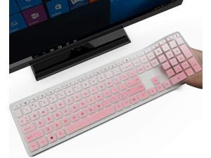 Keyboard Skin Cover for HP Pavilion 27 All in One PC 27-xa0014/27 Xa0055Ng/0370Nd/0076Hk/0010Na, HP Pavilion 24-inch 24-xa0020 Xa0002A Xa0032 xa0013w, HP Pavilion All in One Accessories, Ombre Pink Keyboard Skin Cover for HP Pavilion 27 All in One PC 27-xa0014/27 Xa0055Ng/0370Nd/0076Hk/0010Na, HP Pavilion 24-inch 24-xa0020 Xa0002A Xa0032 xa0013w, HP Pavilion All in One Accessories, Ombre Pink