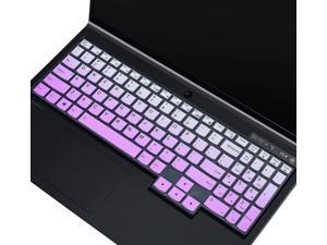 Keyboard Cover for Lenovo Legion 7i & Legion 5i Keyboard Skin, Legion 5 5i 5p 5pi 15.6 Inch & 17.3 Inch Legion 7i, ideaPad Gaming 3i 15 Gaming Laptop Keyboard Cover Protector, Ombre Purple