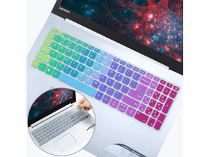 2Pcs Keyboard Cover Skin for Lenovo ideapad 3 15.6" |Lenovo Yoga C740 C940 15.6" |Lenovo IdeaPad 320 330 330s 340s 520 720s 130 S145 L340 S340 15.6 17.3 inch, Rainbow+Clear 2Pcs Keyboard Cover Skin for Lenovo ideapad 3 15.6" |Lenovo Yoga C740 C940 15.6" |Lenovo IdeaPad 320 330 330s 340s 520 720s 130 S145 L340 S340 15.6 17.3 inch, Rainbow+Clear