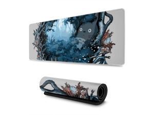 Extra Large Mouse Pad -Forest Spirits My Neighbor Totoro Studio Ghibli Desk Mousepad - 31.5"""" X 11.8""""x0.12''(3mm Thick)- XL Protective Keyboard Desk Mouse Mat for Computer/Laptop Extra Large Mouse Pad -Forest Spirits My Neighbor Totoro Studio Ghibli Desk Mousepad - 31.5"""" X 11.8""""x0.12''(3mm Thick)- XL Protective Keyboard Desk Mouse Mat for Computer/Laptop
