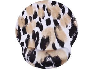 MOSISO Mouse Pad with Wrist Rest, Leopard Print Ergonomic Gaming Mousepad Gel Wrist Rest Support Home/Office/Working Easy Typing Cushion Non-Slip Rubber Base for Computer Laptop, Beige MOSISO Mouse Pad with Wrist Rest, Leopard Print Ergonomic Gaming Mousepad Gel Wrist Rest Support Home/Office/Working Easy Typing Cushion Non-Slip Rubber Base for Computer Laptop, Beige